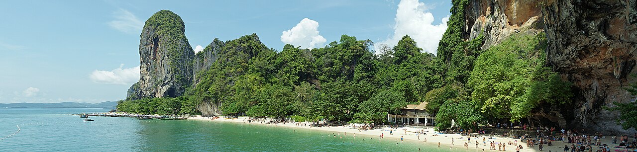 หาดยอดนิยมในกระบี่ — อ่าวนาง ไร่เลย์ ทับแกก คลองด่าน เปรียบบรรยากาศ